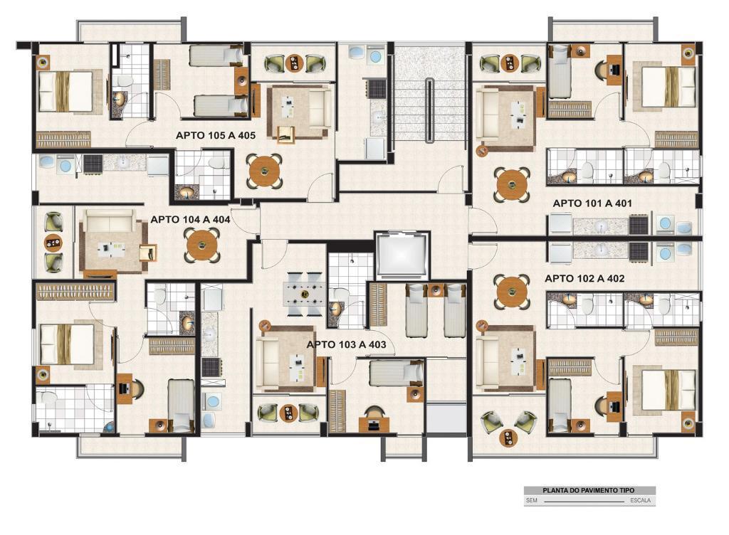 Apartamento à venda com 2 quartos, 1 suíte, 1 vaga e 50m² no Jardim Atlântico, Olinda (PE) — foto 9 de 9