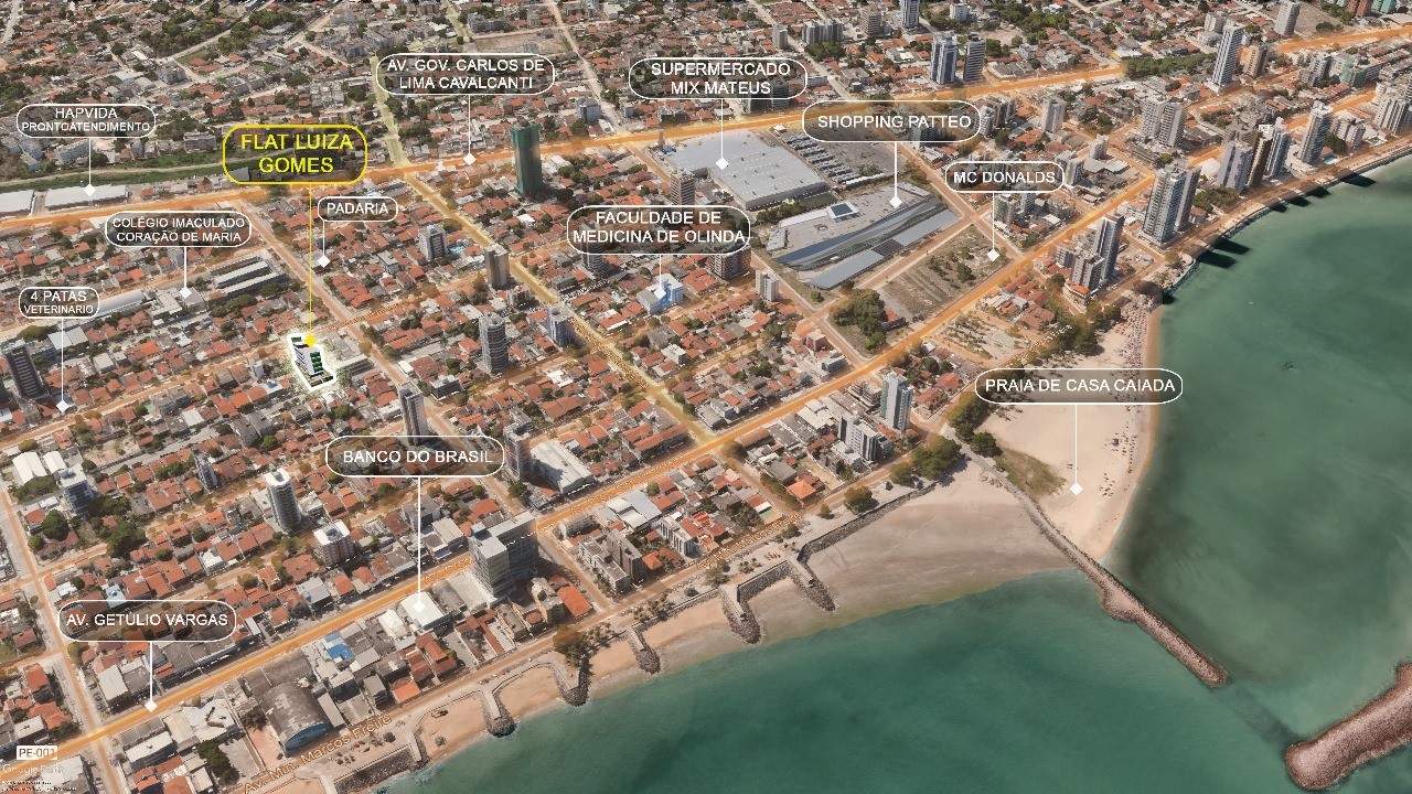 Apartamento à venda com 1 quarto, 1 banheiro, 1 vaga e 23m² no Bairro Novo, Olinda (PE) — foto 12 de 12