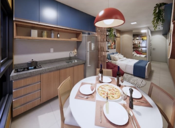 Apartamento à venda com 1 quarto, 1 banheiro, 1 vaga e 23m² no Bairro Novo, Olinda (PE) — foto 10 de 12
