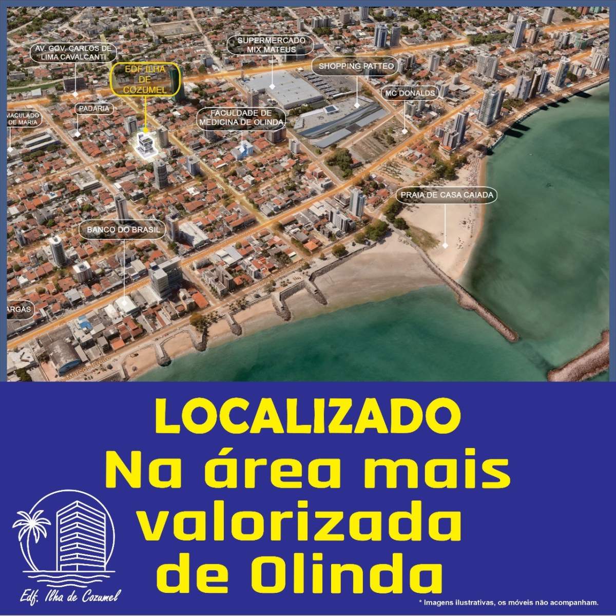 Apartamento à venda com 1 quarto e 23m² no Bairro Novo, Olinda (PE) — foto 10 de 10
